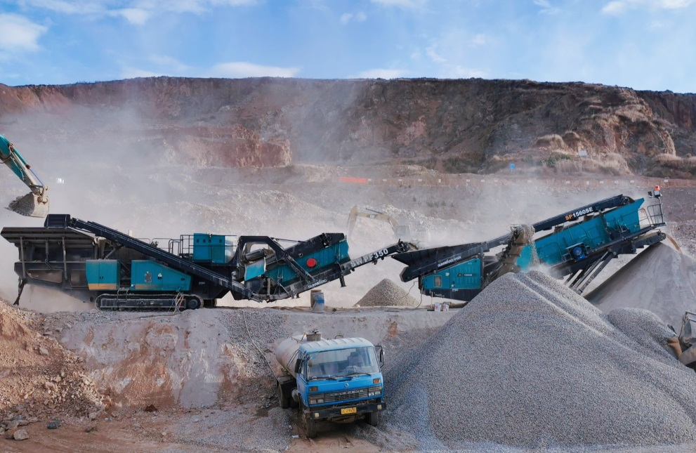 时产制品料400吨！k豆钱包普石勒破碎筛分成套设备助力云南矿山生态复原项目