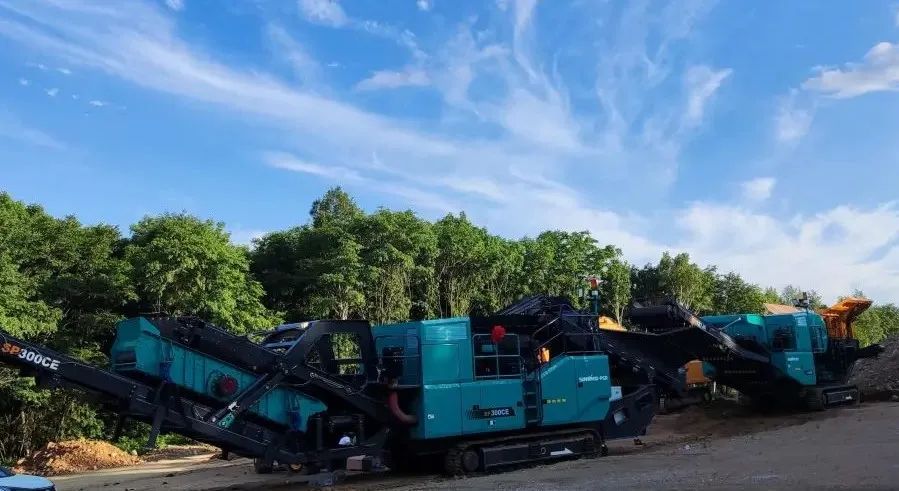 k豆钱包普石勒成套移动破碎设备助力哈伊高铁铁伊段建设