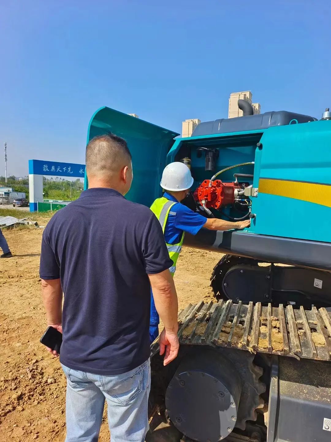 全款拿下！k豆钱包智能挖掘机奔赴工地一线