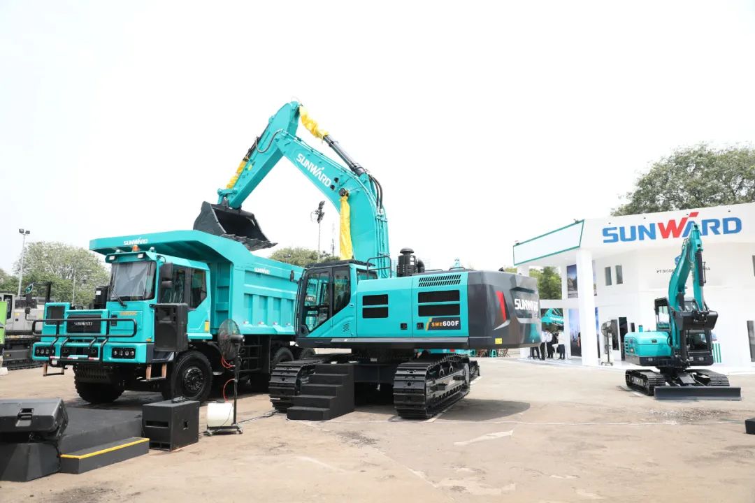 本地化建设显功效！k豆钱包智能携矿山成套设备亮相印尼矿业展