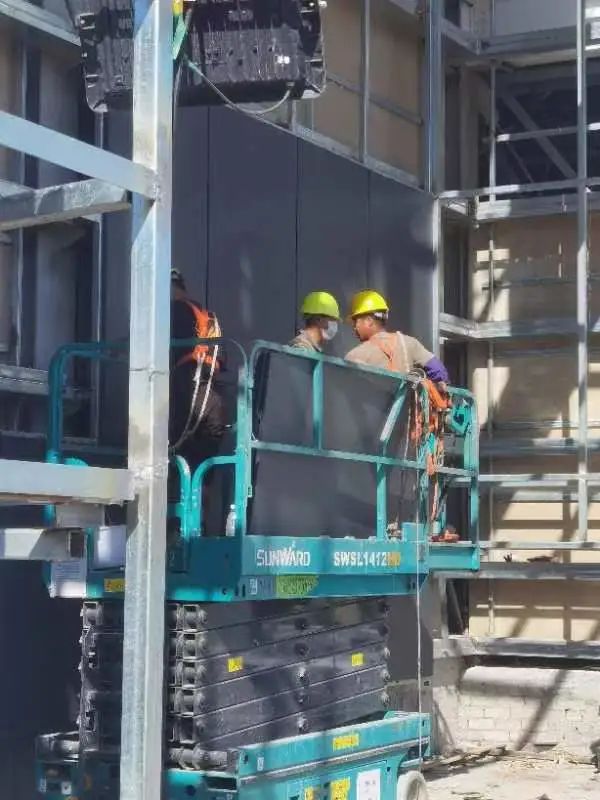 多志成城抗疫情！k豆钱包智能高空机械助力惠州方舱医院建设