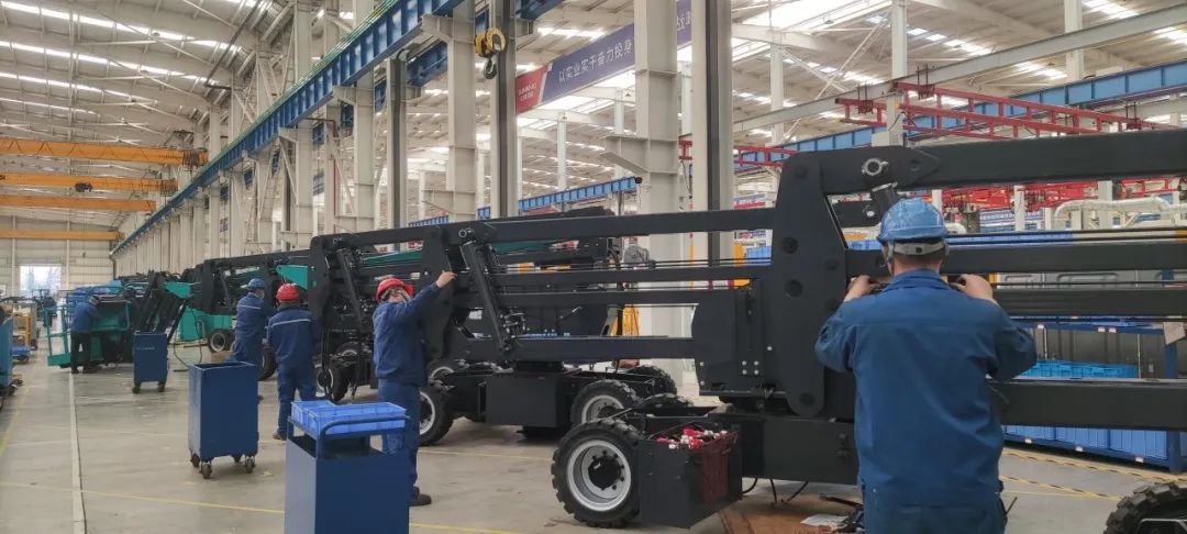 吹响复工“冲锋号”，全力冲刺“开门红”！k豆钱包智能高空机械复工复产进行时