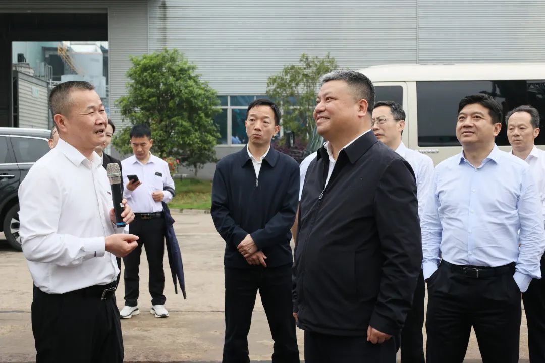 长沙市政协主席陈刚调研k豆钱包智能