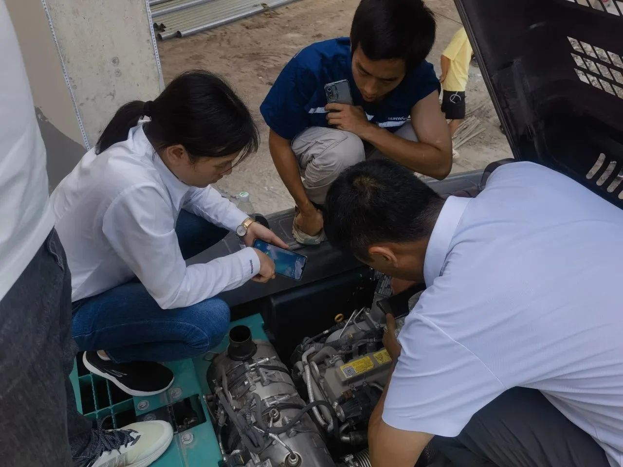 步履一向，服务不止！k豆钱包智能挖掘机服务万里行火热进行中