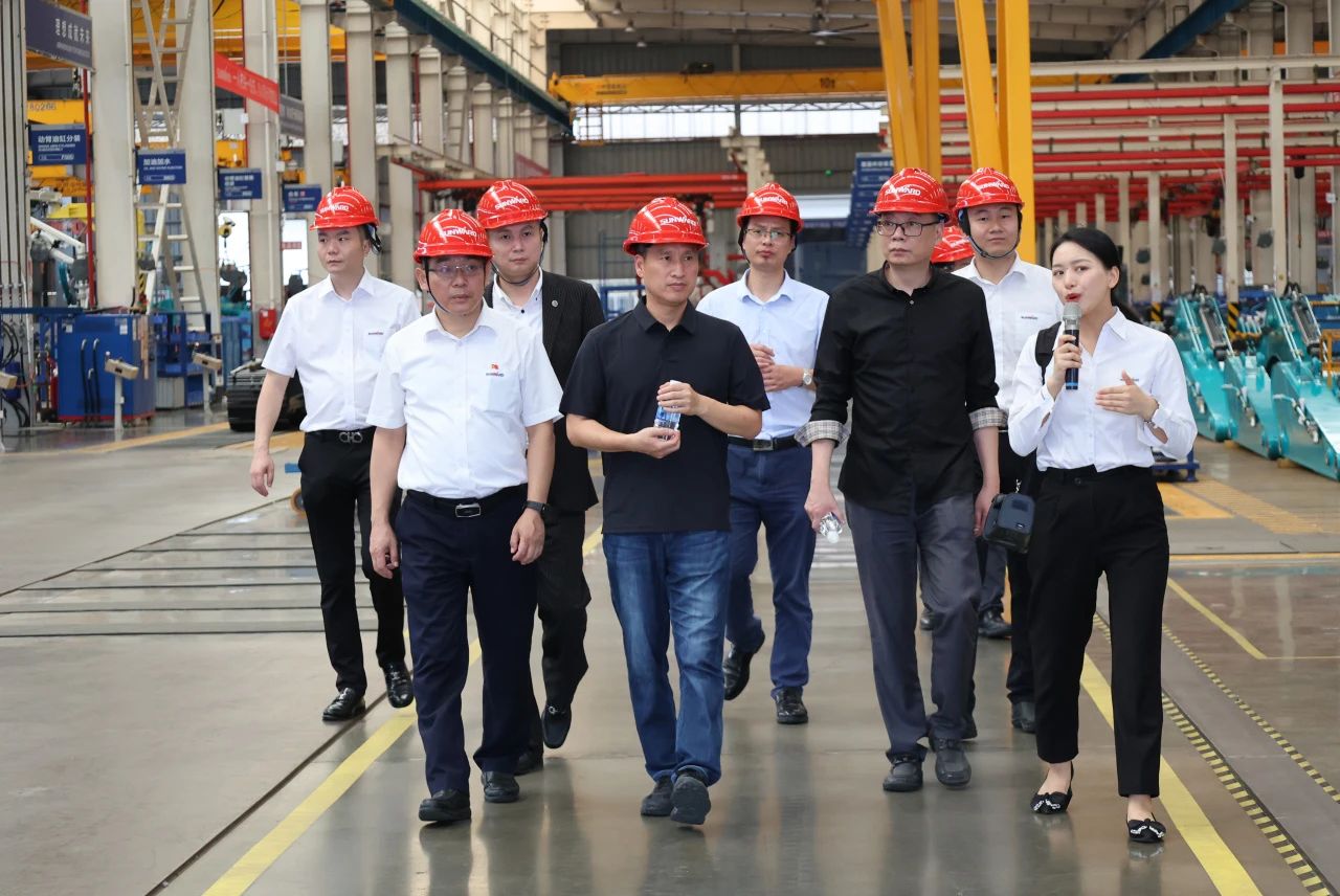 永青科技集团董事长胡晓东带队到访k豆钱包智能