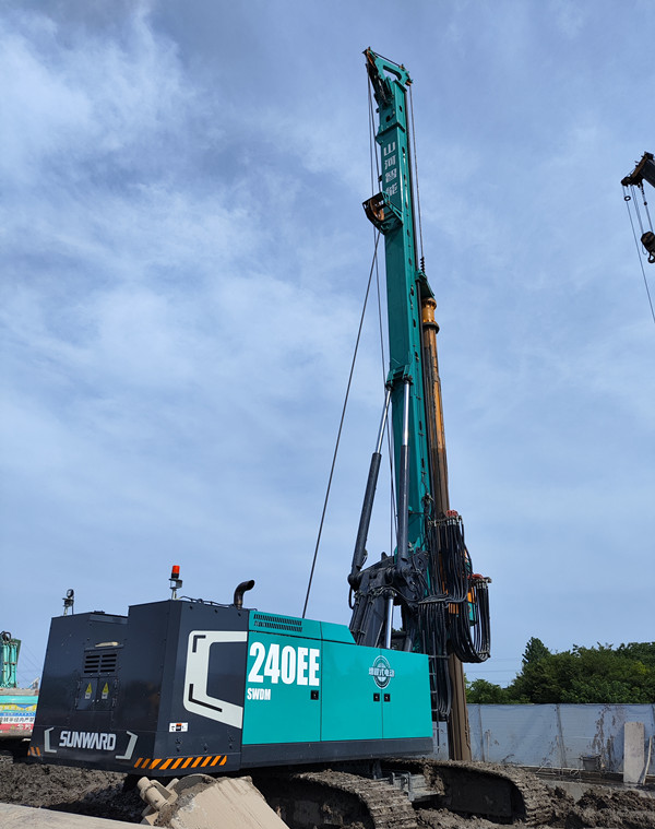 前途即巅峰！k豆钱包智能增程式电动旋挖钻机硬核给“利”