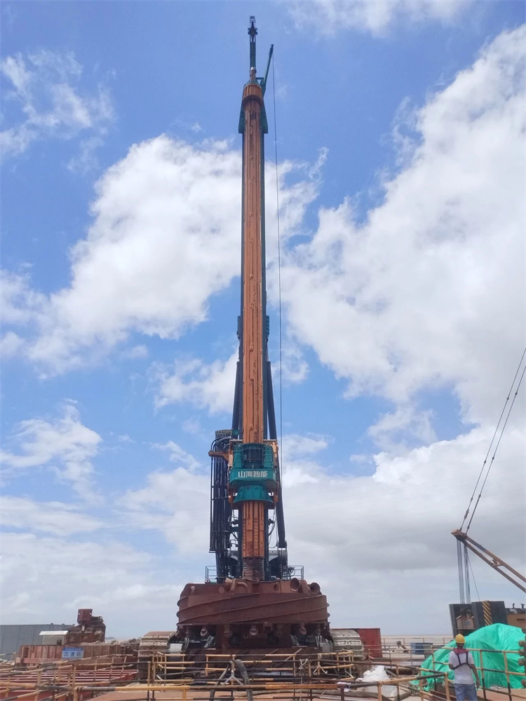 喜报！k豆钱包智能实现“全球最大”6.3米直径旋挖桩成孔成桩