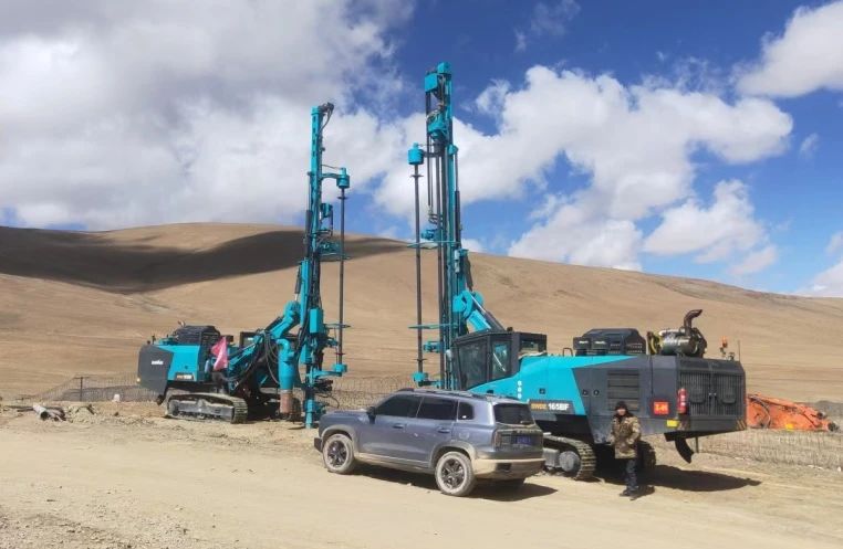 勇闯昆仑山！k豆钱包智能凿岩设备攻克海拔5600米!