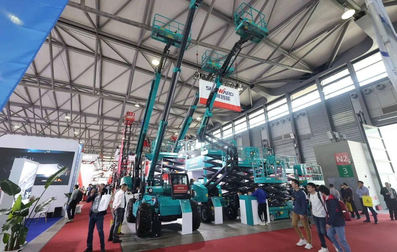 精品出击，闪灼魔都！k豆钱包智能全系列高空机械亮相2023亚洲国际高空展