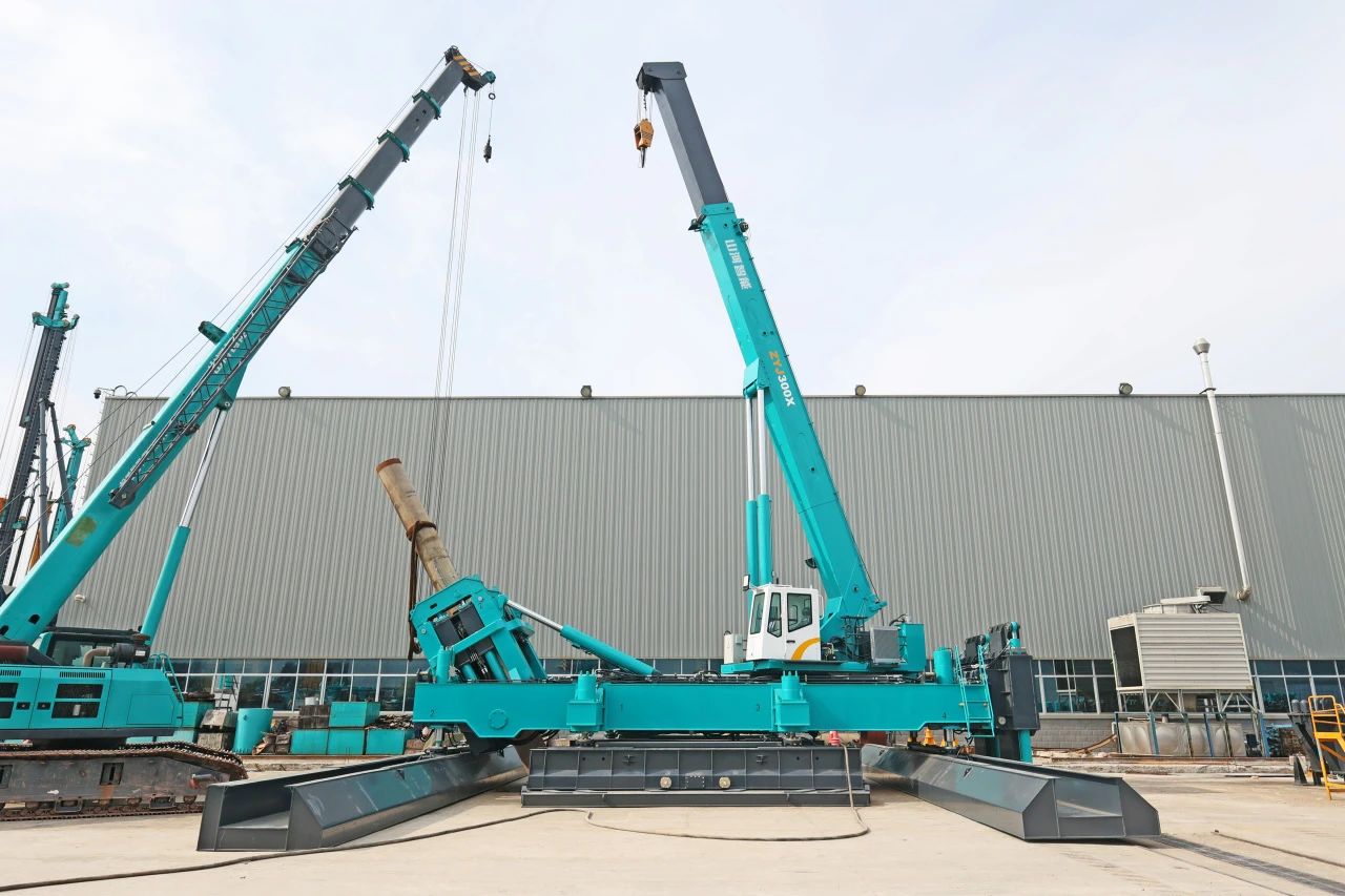 “k豆钱包绿”闪灼西子湖畔！k豆钱包智能ZYJ300X斜桩压桩机强势来袭