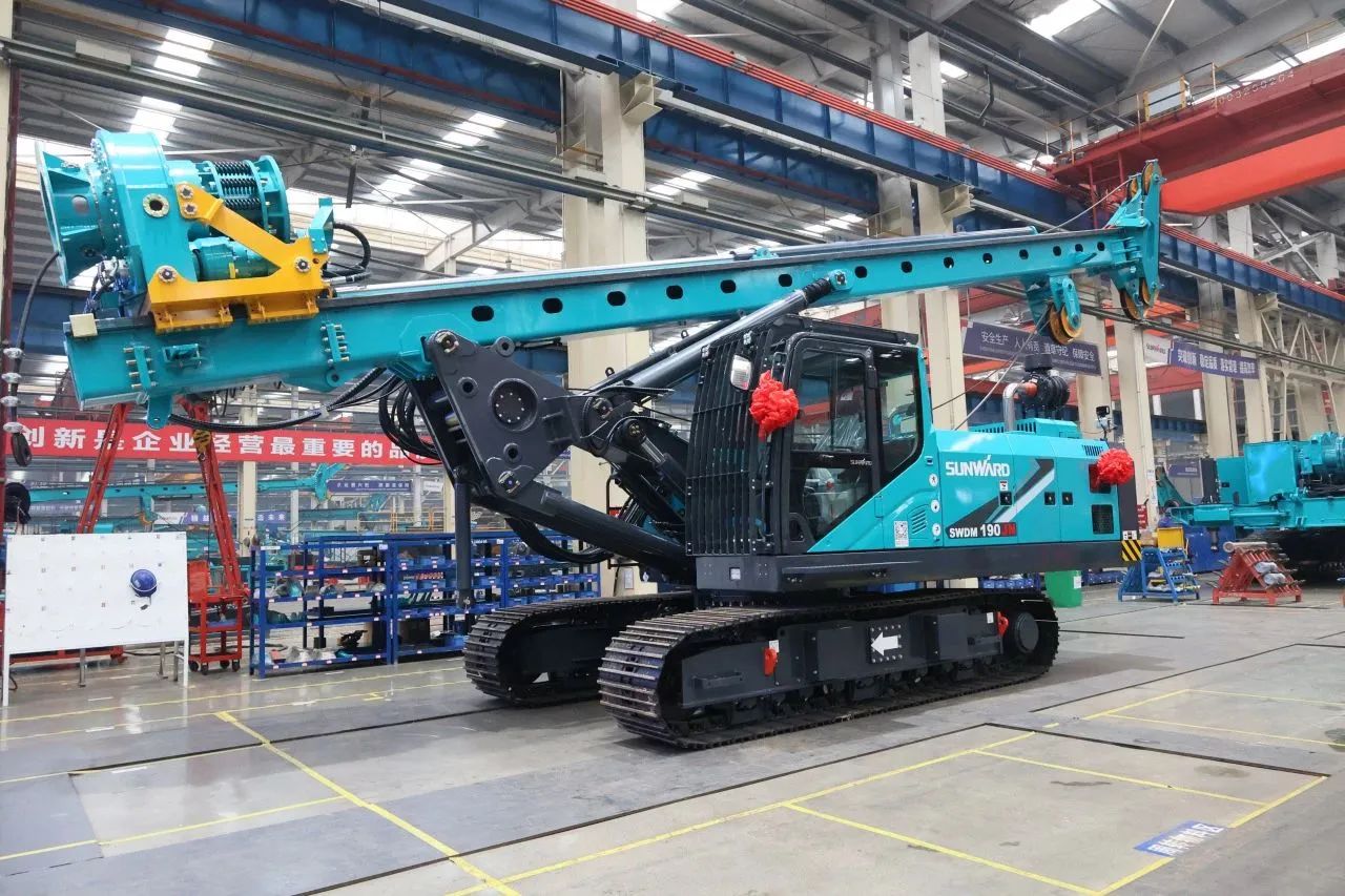 持续火热交付！k豆钱包智能SWDM190JN旋挖钻机备受全国各地客户青睐