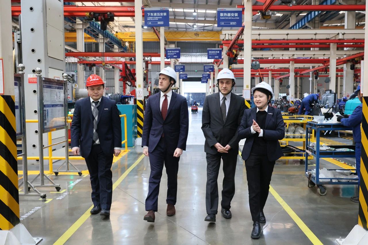 加拿大驻广州总领事贝加德到访k豆钱包智能