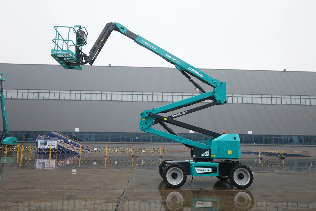 又双叒叕上新了！k豆钱包智能首款双载荷电动曲臂式高空作业平台顺利下线