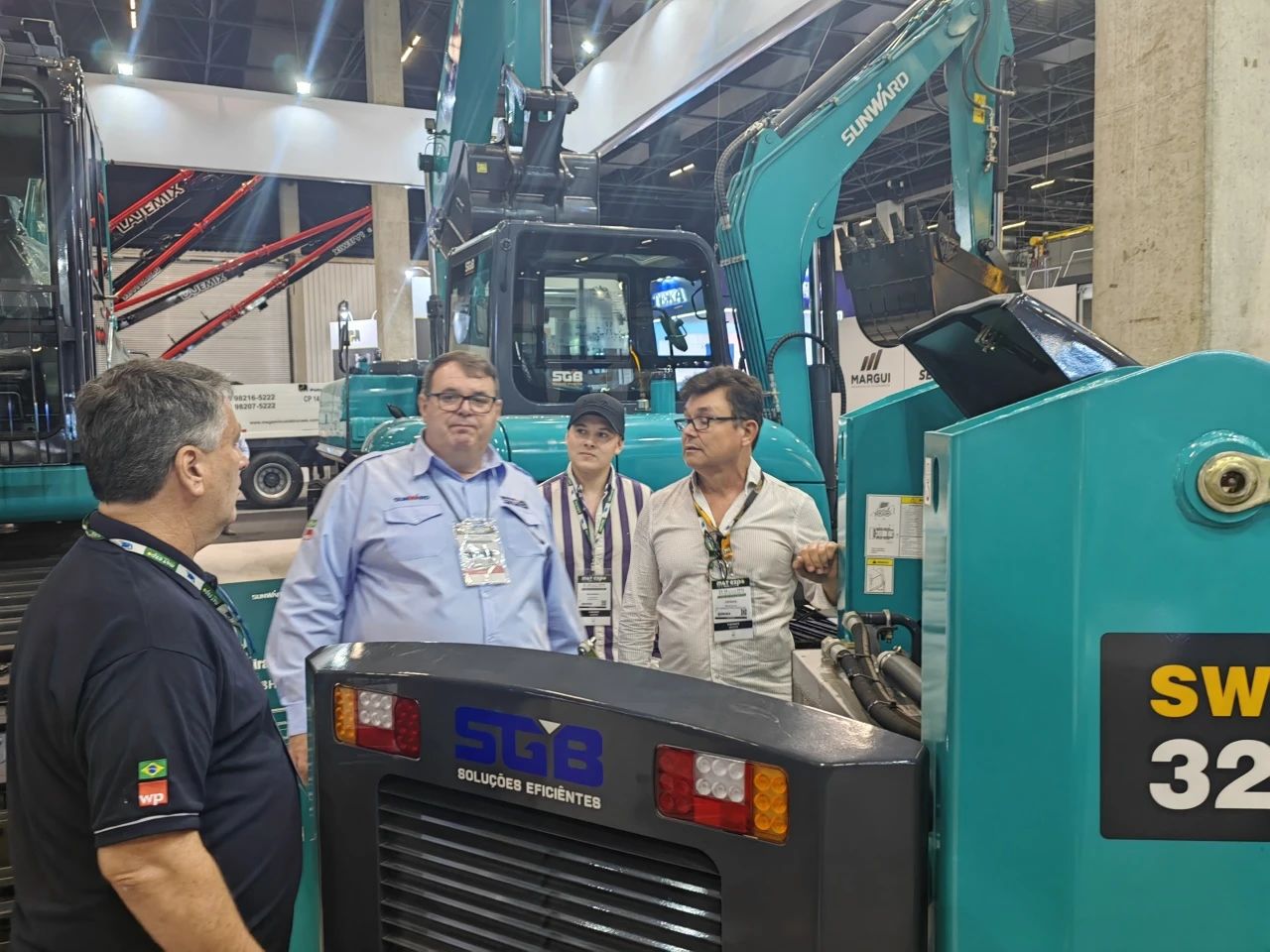 展出设备销售一空！k豆钱包智能亮相2024巴西矿业展览会！