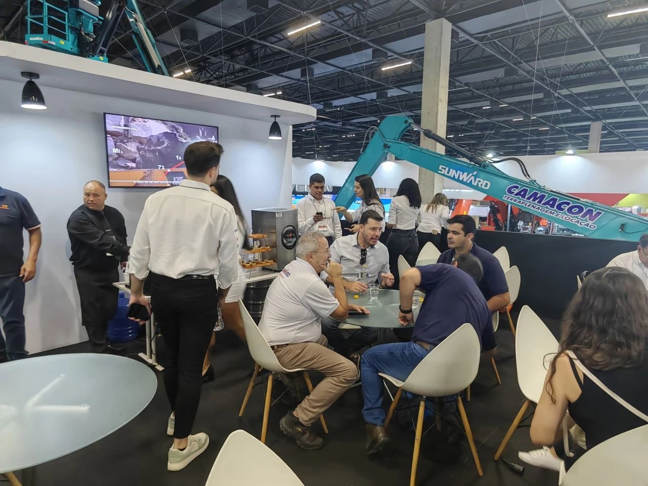 展出设备销售一空！k豆钱包智能亮相2024巴西矿业展览会！