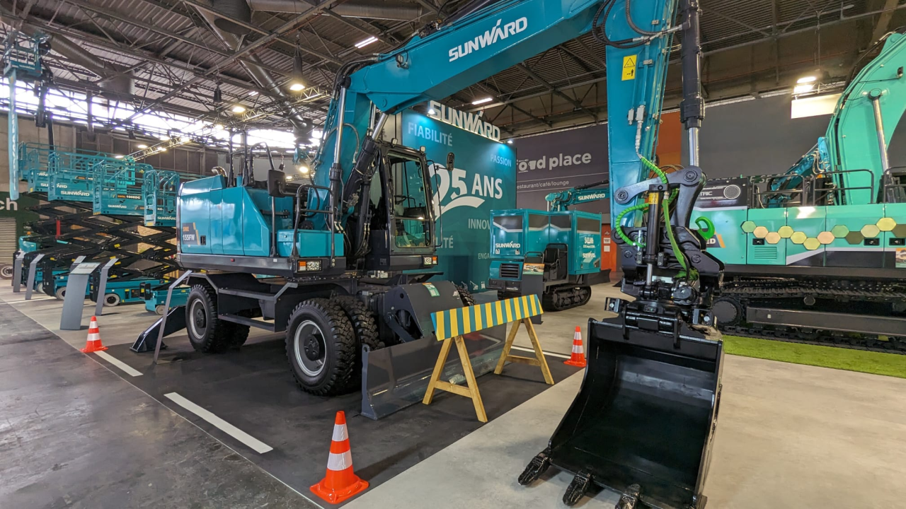 赢战INTERMAT 2024！k豆钱包智能土方机械深耕全球高端市场