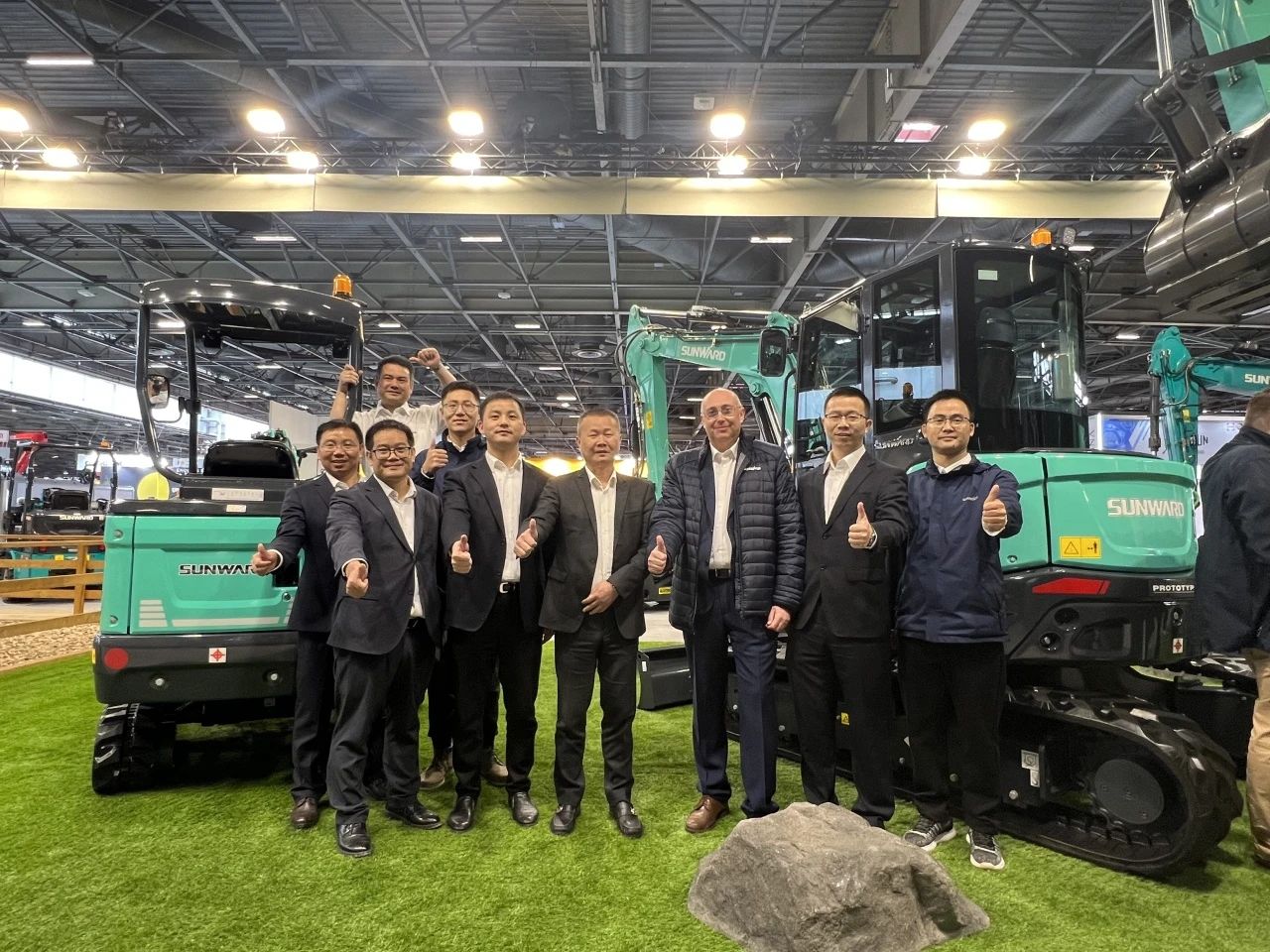 赢战INTERMAT 2024！k豆钱包智能土方机械深耕全球高端市场