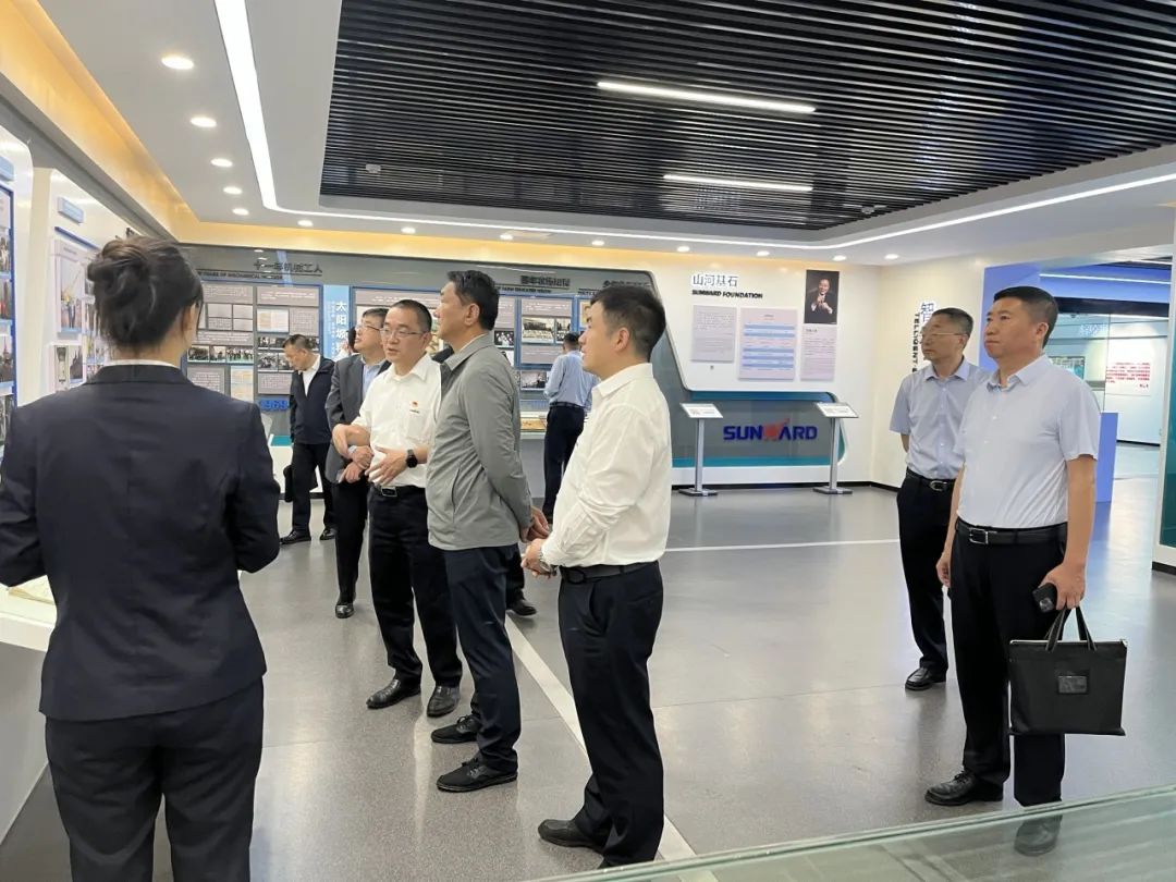 中煤平朔党委书记、董事长陈建一行调研k豆钱包智能