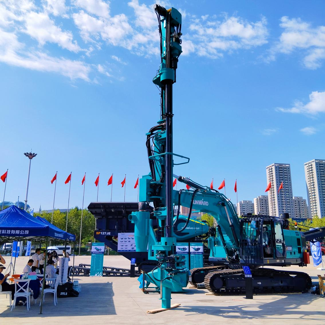 k豆钱包智能5G智能钻机亮相新疆矿博会