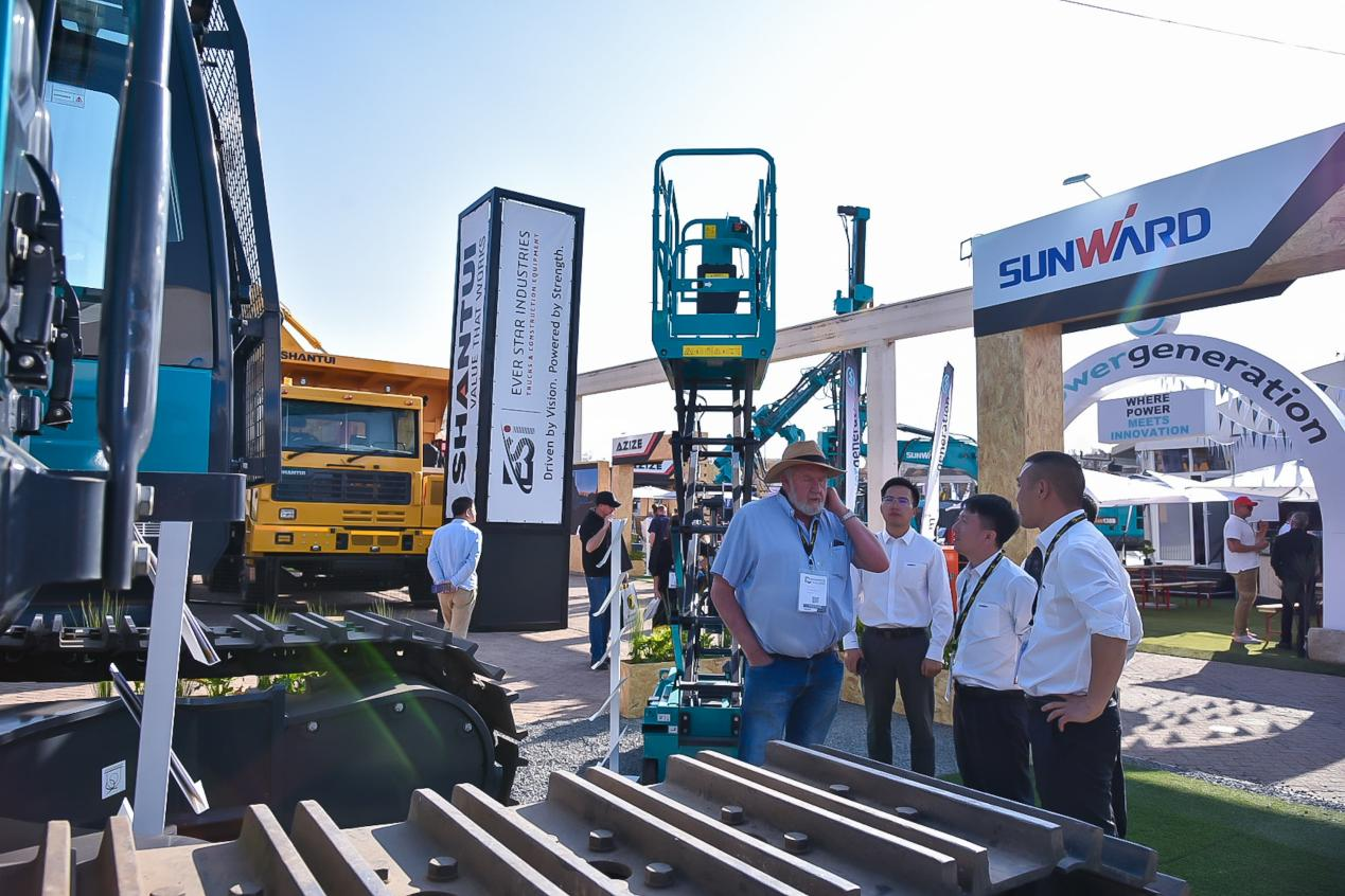 逾越山海，沉器远航！k豆钱包智能亮相南非最大矿业展会