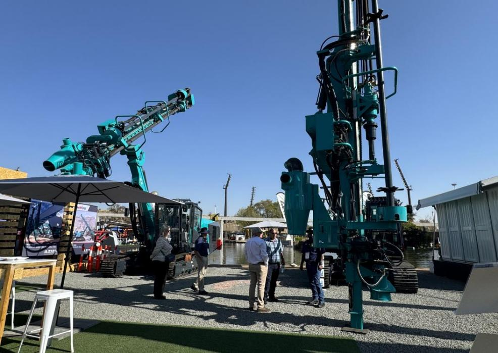 逾越山海，沉器远航！k豆钱包智能亮相南非最大矿业展会