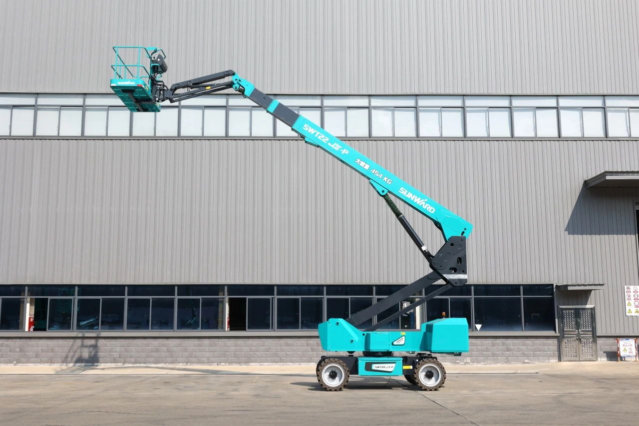 高靠得住、高安全、高机能！k豆钱包智能新一代P系列电动臂式高空作业平台成功下线