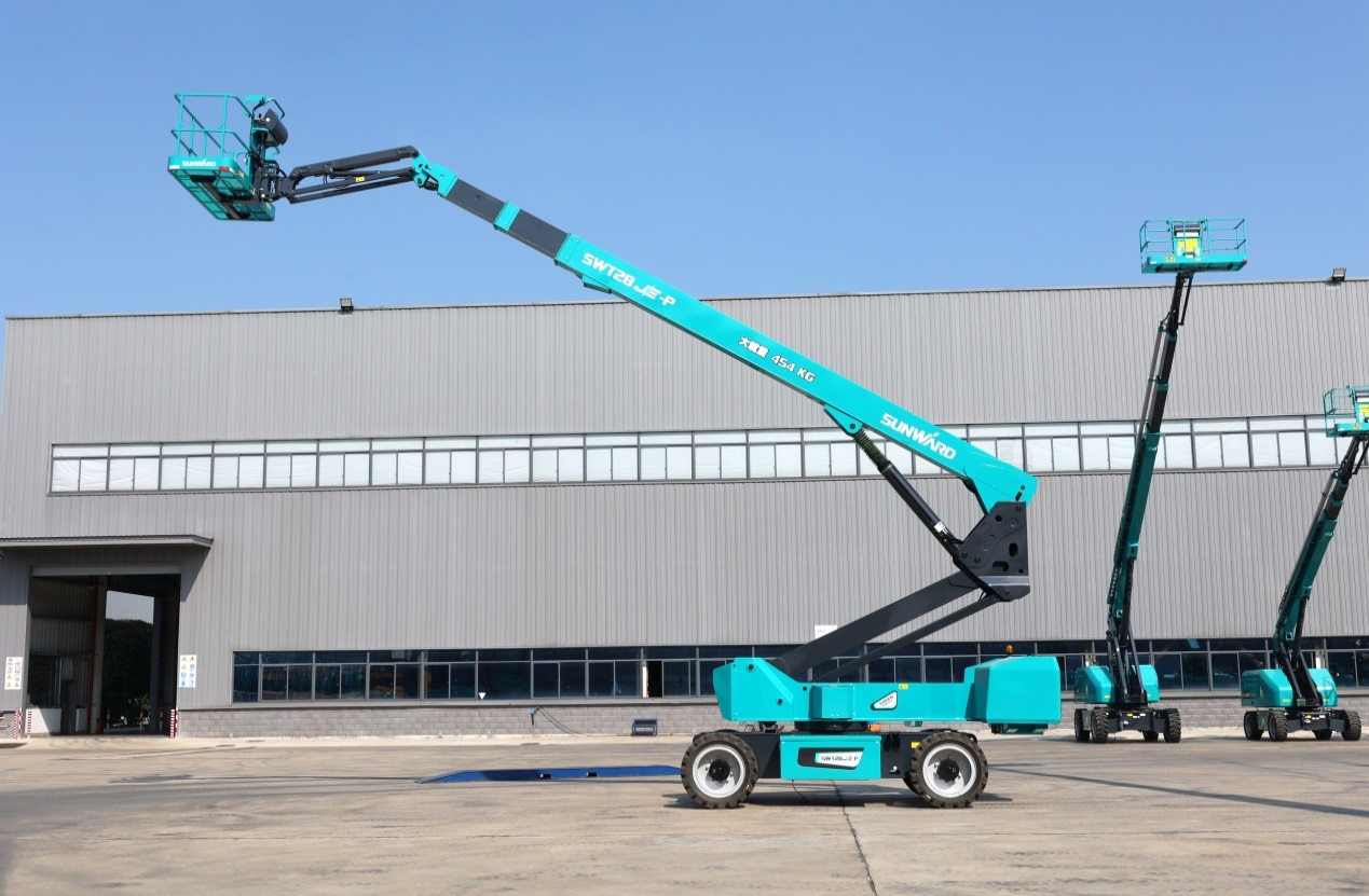 高靠得住、高安全、高机能！k豆钱包智能新一代P系列电动臂式高空作业平台成功下线