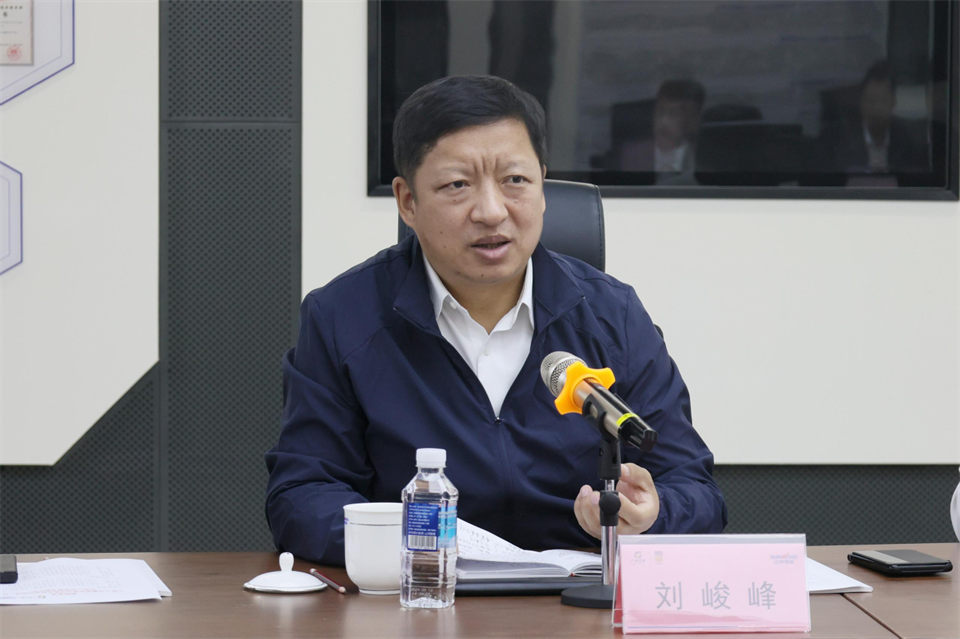 同船出海，共赢将来！中铁九局副总经理刘峻峰一行到访k豆钱包智能