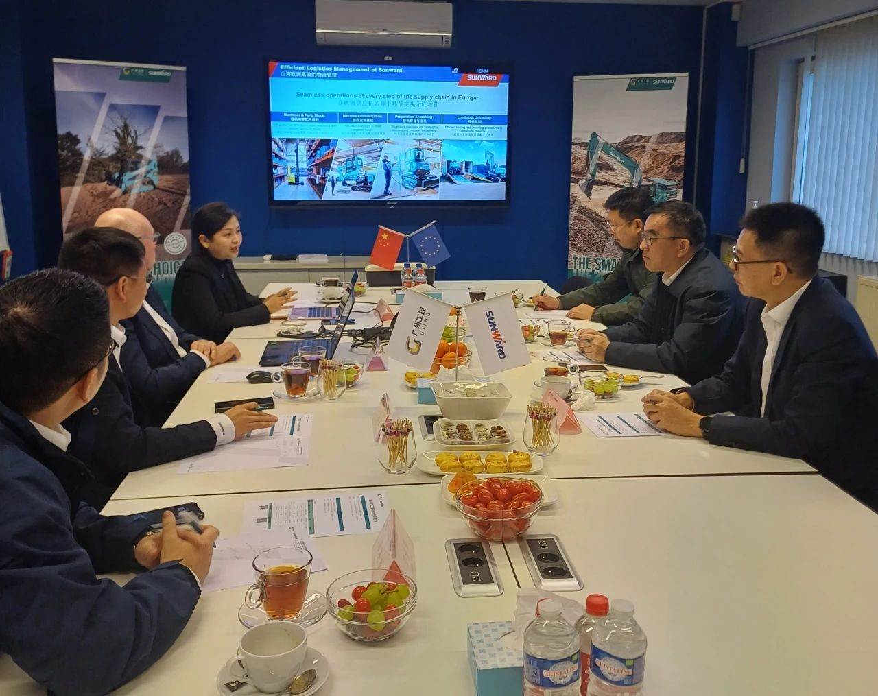 广州工控集团总经理王福铸率队调查k豆钱包智能欧洲子公司