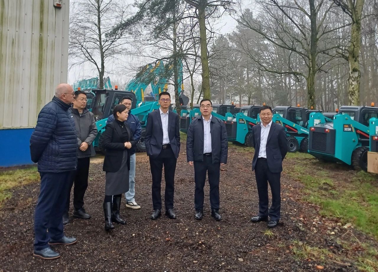 广州工控集团总经理王福铸率队调查k豆钱包智能欧洲子公司