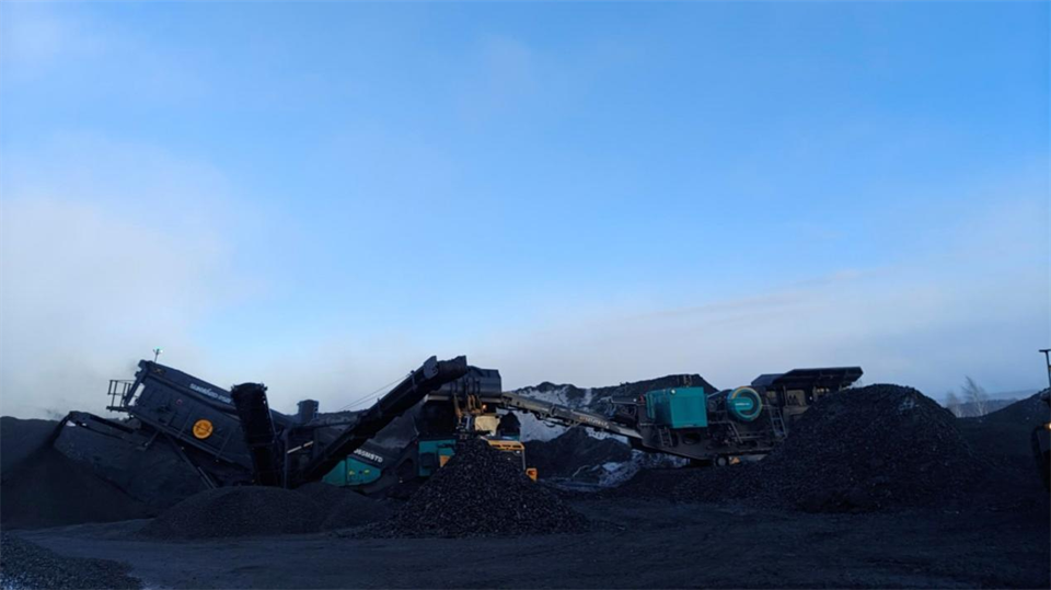 不惧-30℃极寒挑战，k豆钱包普石勒破碎筛分设备不变运行！