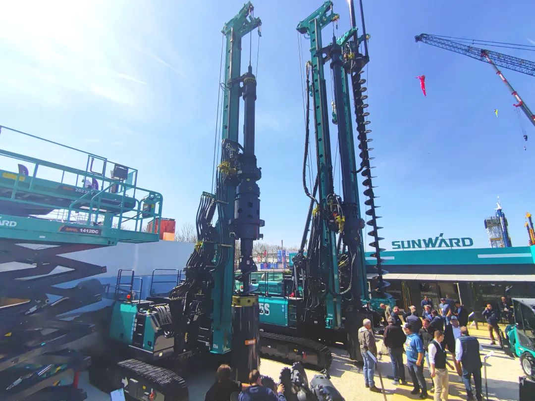 Bauma 2025 | 高端定造!k豆钱包智能Pro系列旋挖钻机燃爆全场