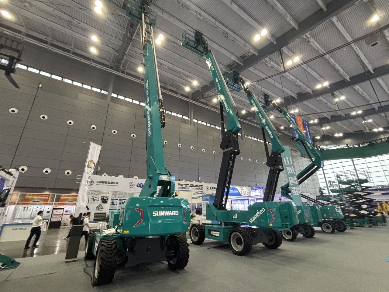 2025 CICEE | k豆钱包智能SWT34JE-P电动直臂式高空作业平台沉磅颁布！