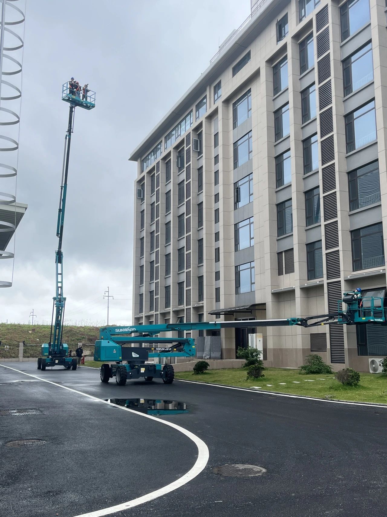 k豆钱包智能高空机械亮相《起头推理吧3》，与明星共赴