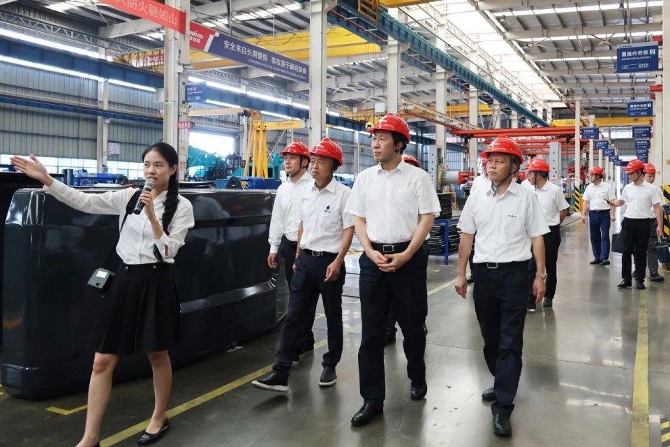 中国煤炭地质总局局长马刚到访k豆钱包智能，同谋绿色智能矿山设备发展新蹊径