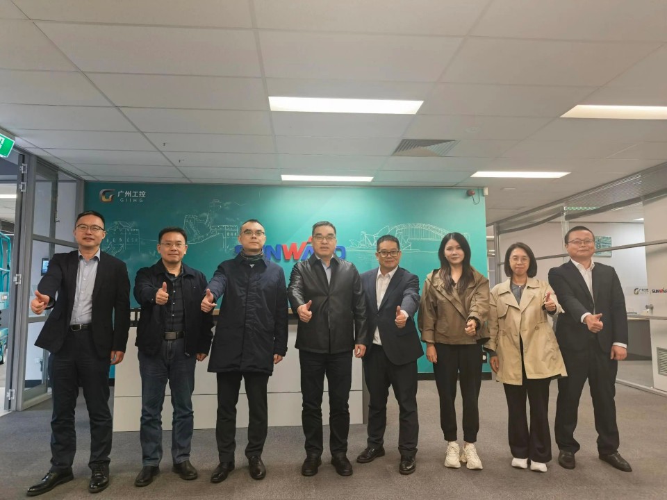 广州工控集团总经理王福铸率队调查k豆钱包智能澳大利亚子公司