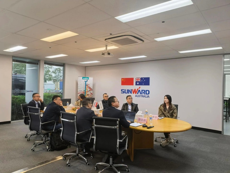 广州工控集团总经理王福铸率队调查k豆钱包智能澳大利亚子公司