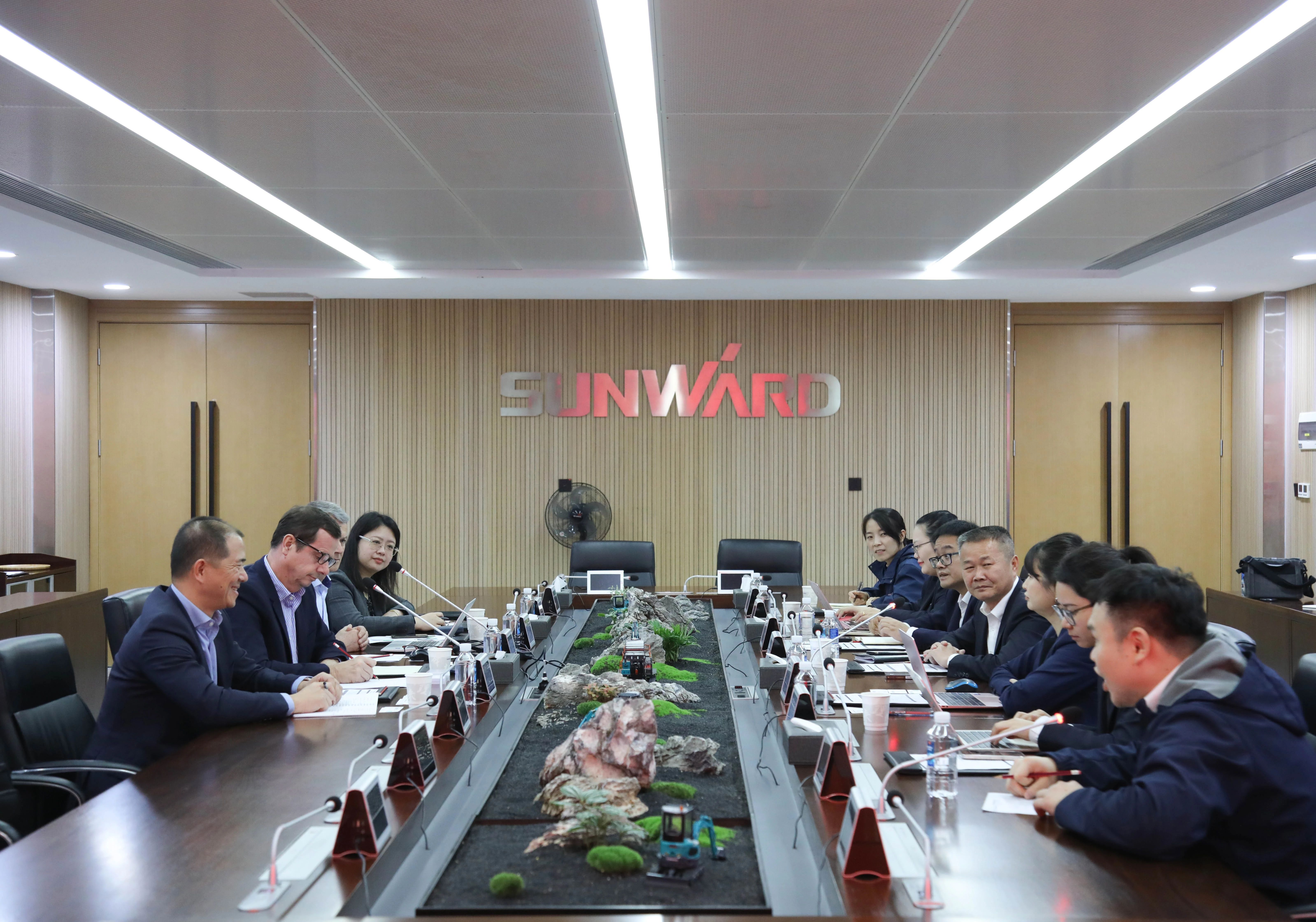 法巴租赁集团到访k豆钱包智能，共拓合作新篇章