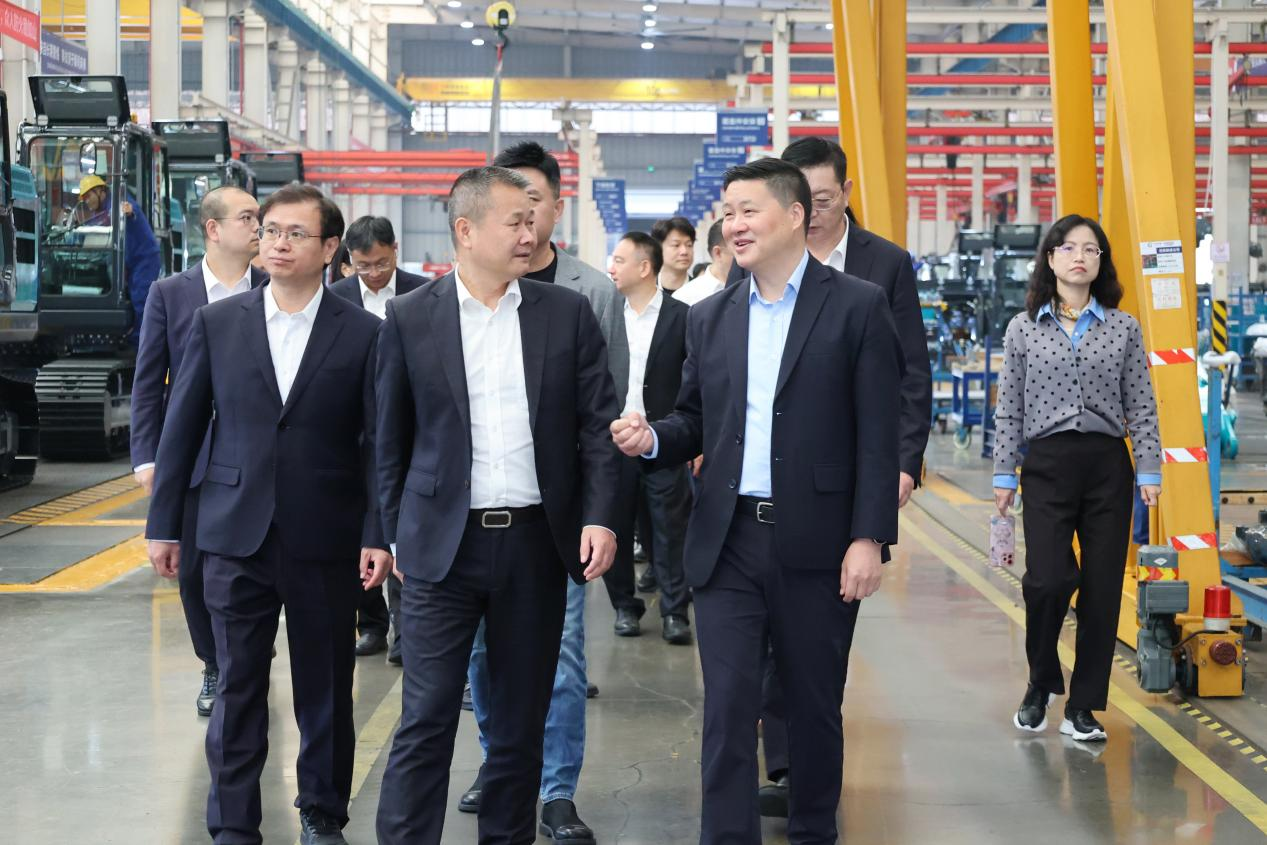 厦门海翼集团总经理金中权到访k豆钱包智能