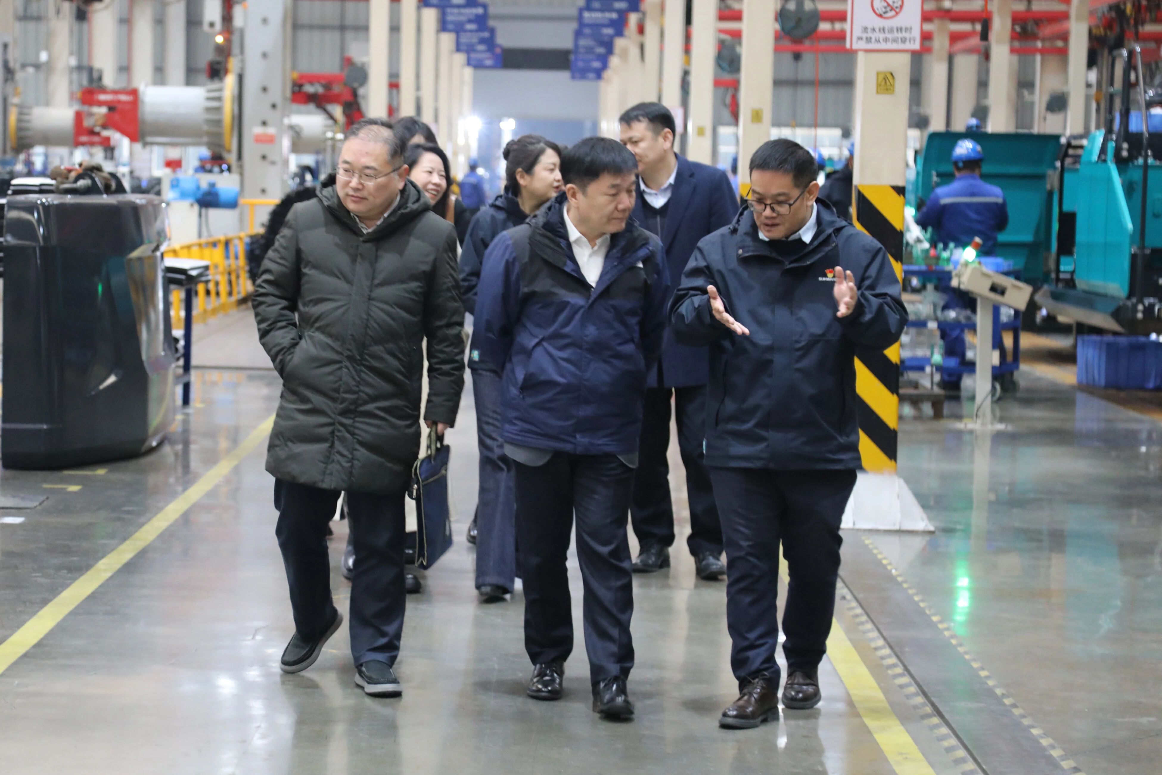 中国出口信誉保险公司湖南分公司掌管人蔡旺到访k豆钱包智能